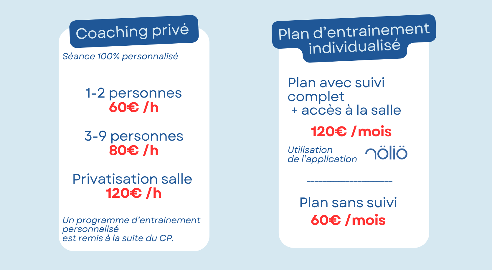 Tarif cours particulier salle de sport loudenvielle prix cours privé loudenvielle